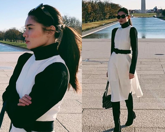 Á hậu Thùy Dung có bao ý tưởng diện váy đẹp xinh và thanh lịch thế này, chị em không tham khảo thì quá phí-5