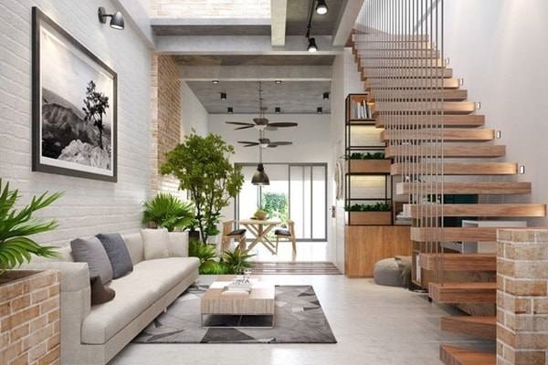 Các mẫu cầu thang nhà ống 5m tối giản mà hiện đại cho ngôi nhà của bạn-14