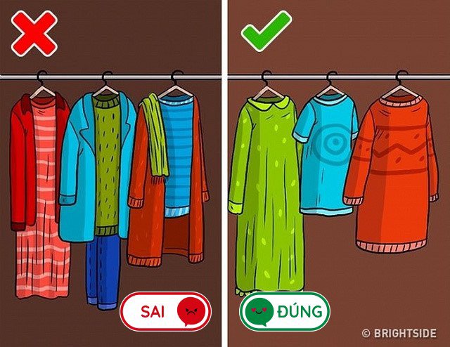 8 lỗi sai mà ai cũng làm khi cất quần áo vào tủ, lấy ra nhàu nhĩ như giẻ lau-2