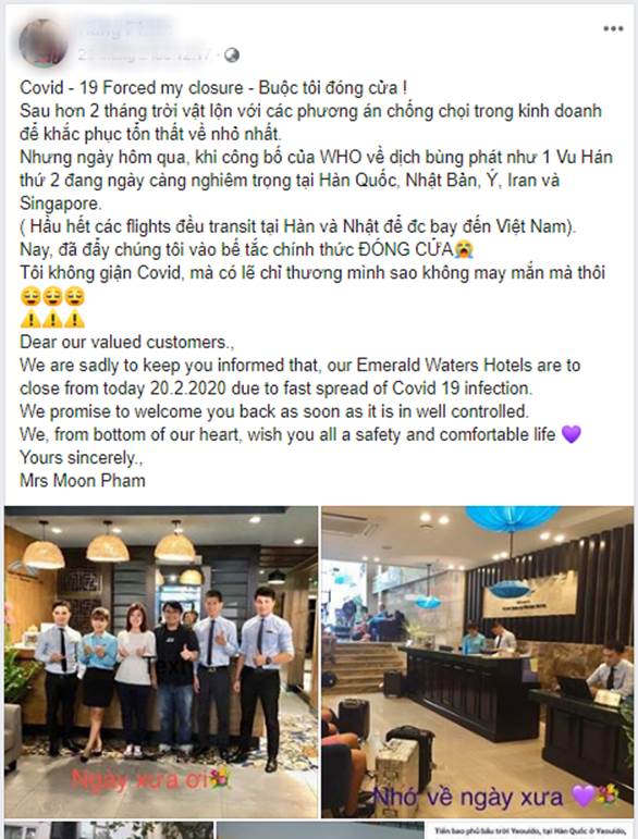 Clip: Nữ quản lý khách sạn ở Hà Nội bật khóc khi buộc phải cho nhân viên về quê 4 tháng vì Covid-19, mỗi tháng hỗ trợ 1,5 triệu đồng-2