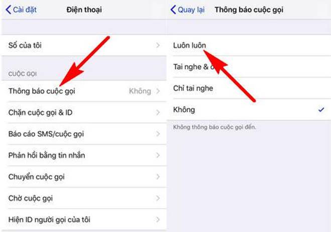 iPhone không hiện thông báo cuộc gọi nhỡ phải làm sao?-3