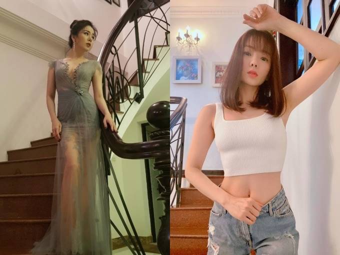 Cận cảnh biệt thự cổ điển sang trọng của Lệ Quyên-5