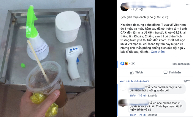 Nam thanh niên kể chuyện vui trong khu cách ly khi từ Hàn Quốc về Việt Nam, nhưng dân mạng chỉ chăm chăm chỉ ra điều thú vị này-1