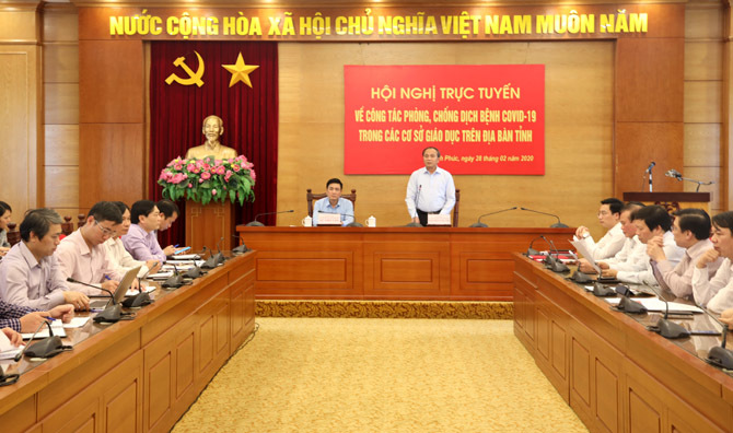 Vĩnh Phúc cho học sinh THPT trở lại trường từ ngày 2/3-1