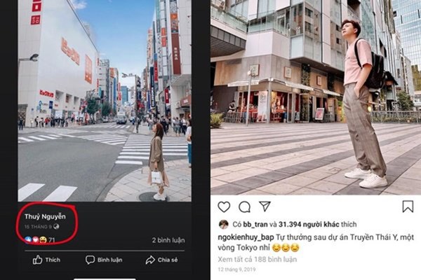Xôn xao tin Ngô Kiến Huy đang hẹn hò hot girl Ribi Sachi, đã khéo đánh lạc hướng vẫn bị netizen soi ra bằng chứng-5