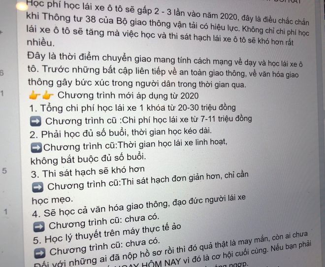 Học phí lái xe tăng gấp 2 lần tại Thành phố Hồ Chí Minh-3