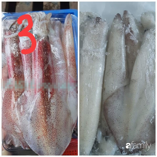 Smart moms in Hai Phong give tips to city sisters to choose fresh squid like coastal residents-3