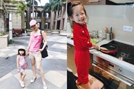 Cách dạy con đáng nể của Á hậu Diễm Trang: Con gái mới 3 tuổi đã thích làm việc nhà, còn nấu ăn cực khéo!