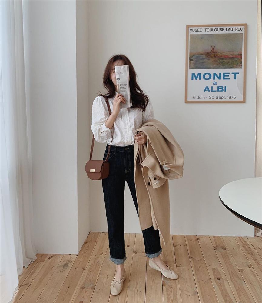 Xin giới thiệu đến chị em kiểu giày búp bê hot nhất lúc này, diện với quần jeans hay váy vóc cũng đều đẹp mê-4