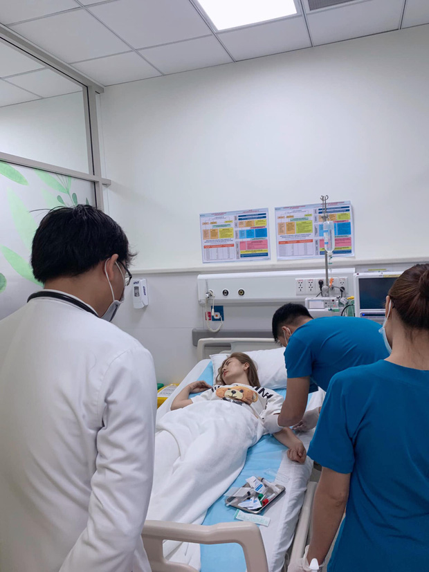 Ngọc Lan bất ngờ nhập viện lúc nửa đêm, nhưng chia sẻ của cô với bác sĩ lại khiến netizen dở khóc dở cười-1