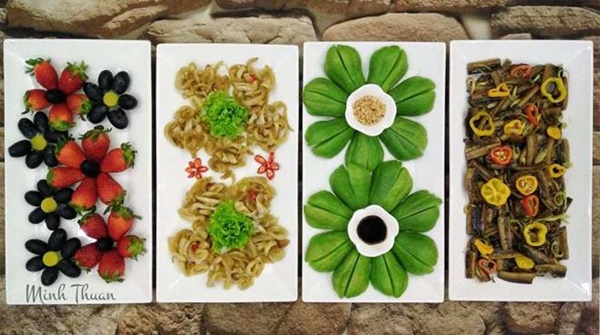 Nữ giảng viên&nbsp;Hà Nội biến mâm cơm thành tranh tứ quý, hàng nghìn chị em ngưỡng mộ-2