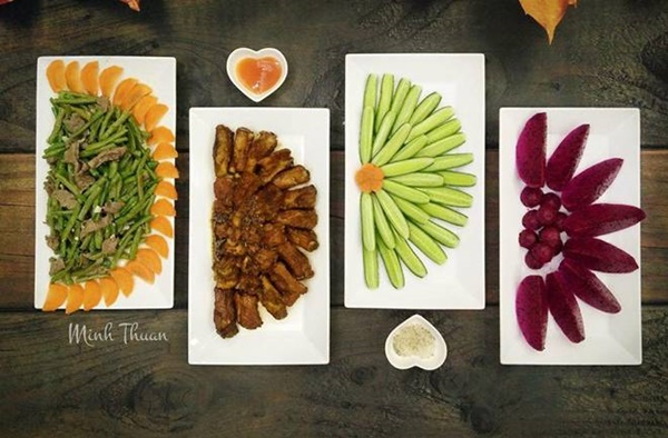 Nữ giảng viên Hà Nội biến mâm cơm thành tranh tứ quý, hàng nghìn chị em ngưỡng mộ-4