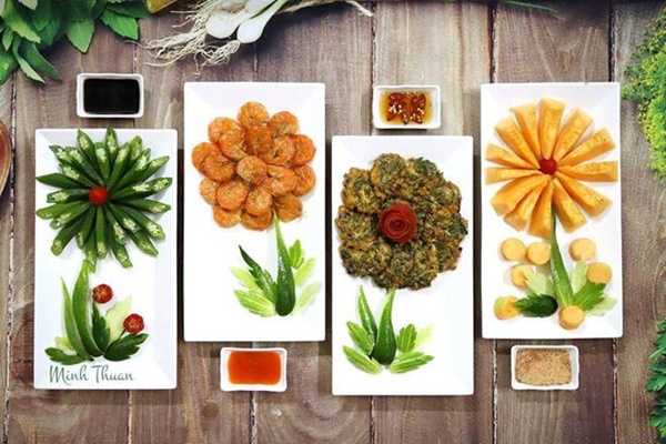 Nữ giảng viên&nbsp;Hà Nội biến mâm cơm thành tranh tứ quý, hàng nghìn chị em ngưỡng mộ-8