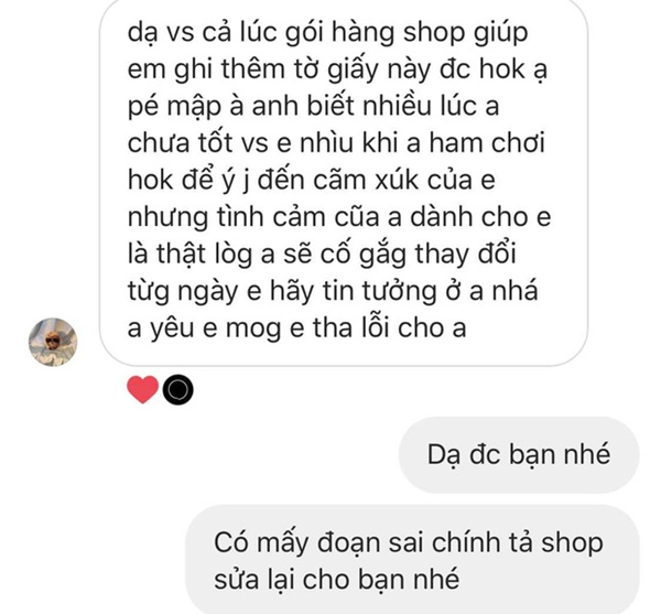 Khi shop online trổ tài tư vấn tình cảm kiêm luôn cả cảnh sát chính tả”: Ai bảo mua hàng online toàn phốt nào?-6