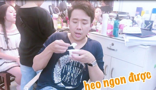 Thánh ăn Trấn Thành đến chỗ làm của vợ còn bắt cả ê-kíp phục vụ món bổ béo-5