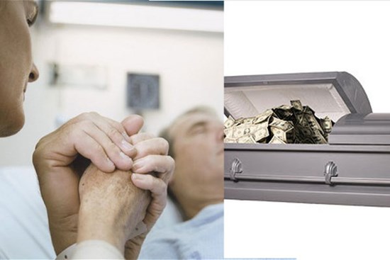 Chồng đòi chôn theo hết tiền bạc sau khi chết, vợ nghĩ ra cách xử lý cao tay bất ngờ