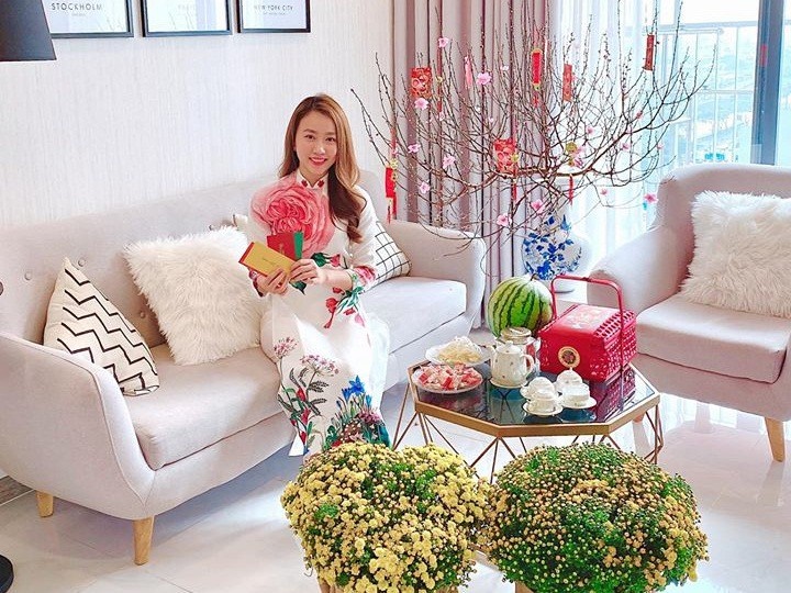 Hé lộ căn hộ cao cấp của diễn viên Hồng Loan hẹn hò cầu thủ Tiến Linh-4