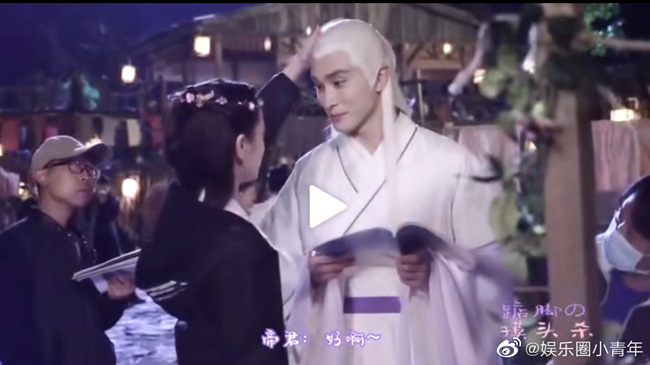 Tam sinh tam thế Chẩm thượng thư: Địch Lệ Nhiệt Ba vuốt ve Cao Vỹ Quang cực đáng yêu-5