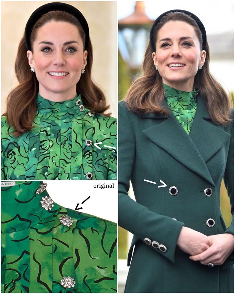 Diện đầm hơn 50 triệu, Công nương Kate ra chiêu chỉnh đốn lại một chi tiết siêu nhỏ mà phải tinh tường lắm mới nhận ra-9