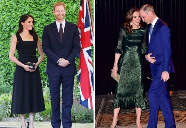 Cùng đặt chân đến Ireland, Công nương Kate và em dâu Meghan khác nhau một trời một vực: Người đẳng cấp quý phái, người kém sang hơn-9
