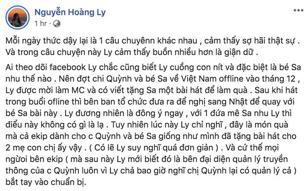 LyLy đáp trả ekip Quỳnh Trần JP việc bị tố vô trách nhiệm, cho rằng MV Chẳng thể rời Sa đã bị thương mại hoá và nghi ngờ có người tác động-1