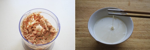 Bữa tối mẹ đảm làm món chả thịt thơm ngon,&nbsp;đậm đà lạ miệng-2