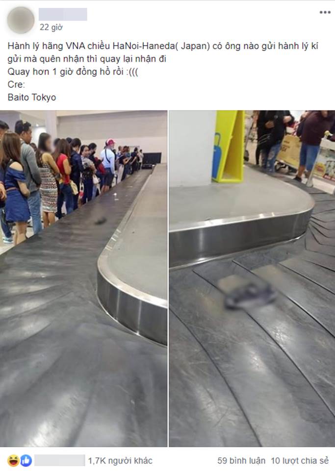 Hàng trăm hành khách ở sân bay ngơ ngác đứng nhìn chiếc quần lạ trôi qua lại trên băng hành lý, không ai dám nhận của mình-1