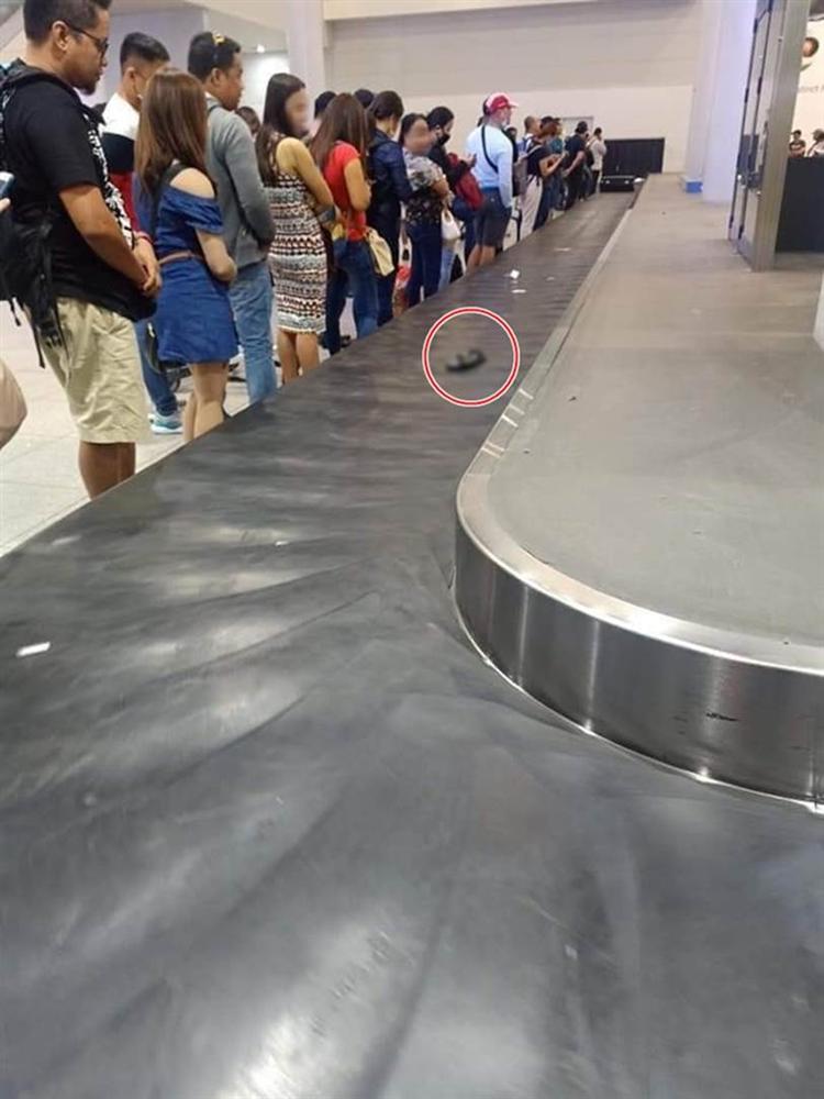 Hàng trăm hành khách ở sân bay ngơ ngác đứng nhìn chiếc quần lạ trôi qua lại trên băng hành lý, không ai dám nhận của mình-3
