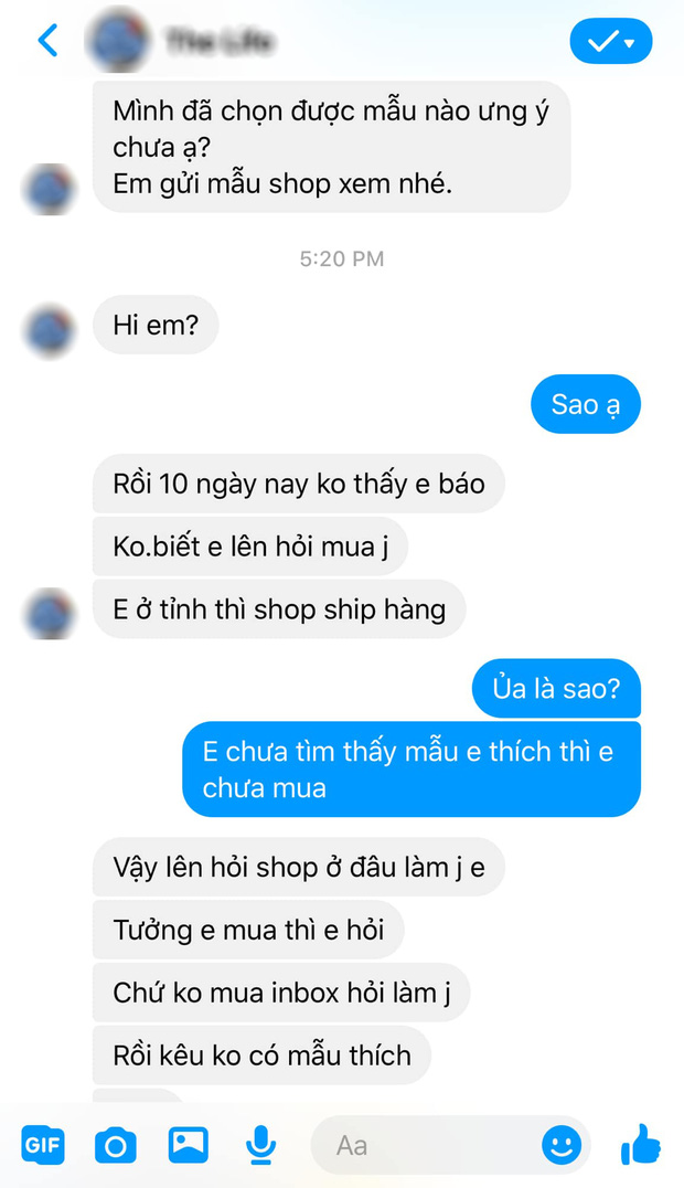 Lỡ hỏi 1 câu, cô gái bị chủ shop online nhắn tin không buông: Không mua thì hỏi làm gì? Shop đây mỗi ngày phốt 20-30 đứa!-2