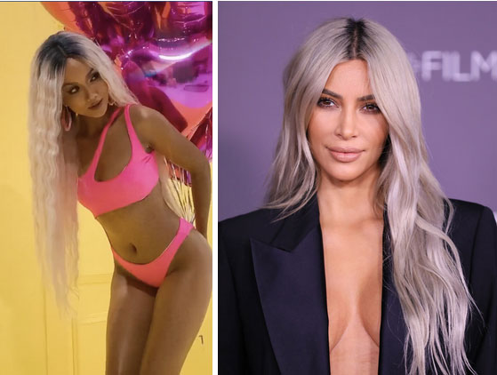 H’Hen Niê gây lú” với hình ảnh cosplay 3 chị em thị phi: Tóc như Kim Kardashian, diện bikini choé đặc sệt Kylie, body lại hot như Kendall-1