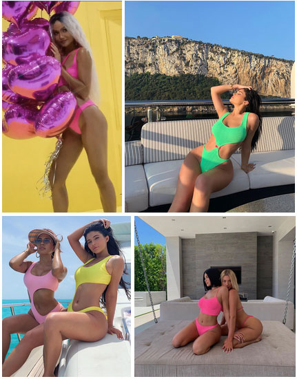 H’Hen Niê gây lú” với hình ảnh cosplay 3 chị em thị phi: Tóc như Kim Kardashian, diện bikini choé đặc sệt Kylie, body lại hot như Kendall-3