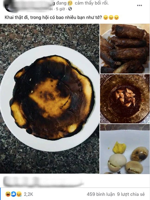 Gái vụng&nbsp;nấu món nào cũng thành ông Táo” đen thui, qua trí tưởng tượng của dân mạng mới thật sự gây bất ngờ-1