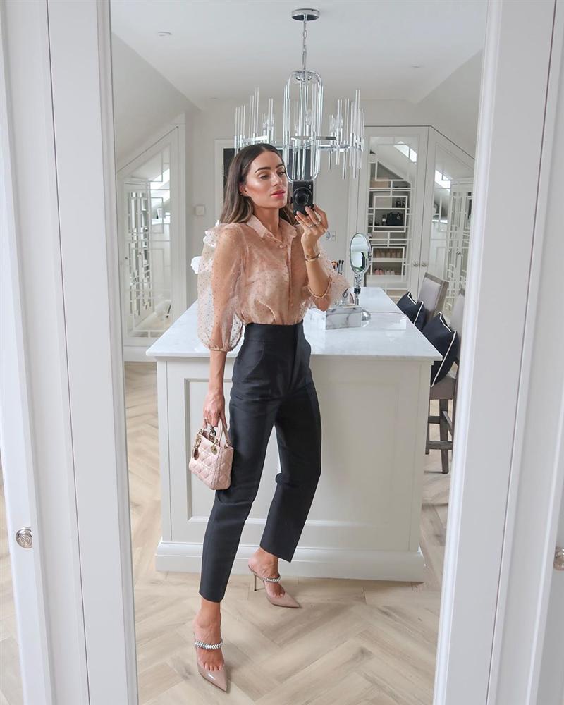 Áo blouse kiểu quý tộc đang được hội chị em sao Hàn mê mệt, bánh bèo là thế nhưng lên đồ lại sang chảnh khó tin-9