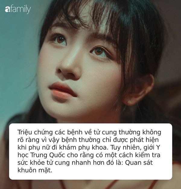 Những người phụ nữ có tử cung nhiễm bệnh thường có 3 dấu hiệu này lộ rõ trên khuôn mặt, bạn nên đi khám để yên tâm hơn-1