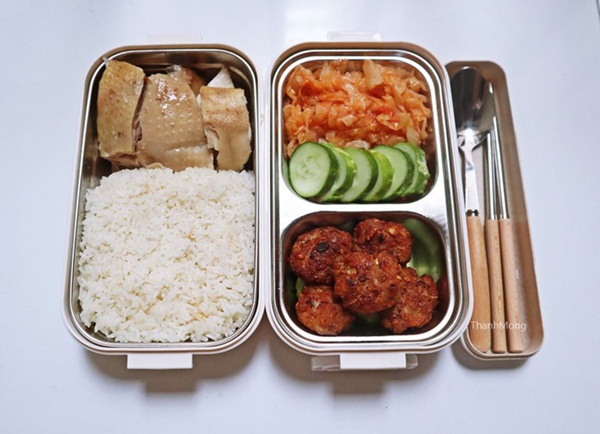 Vợ nhà người ta đây rồi, sáng nào cũng nấu cơm cho chồng mang đi làm khiến ai cũng ngưỡng mộ!-8