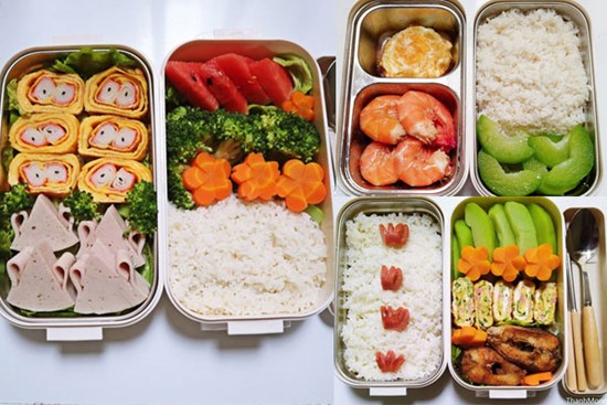 Vợ nhà người ta đây rồi, sáng nào cũng nấu cơm cho chồng mang đi làm khiến ai cũng ngưỡng mộ!