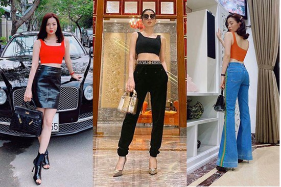 Lúc ngắn trên lúc hở dưới, Lệ Quyên ngày càng ăn mặc phóng khoáng, trẻ trung