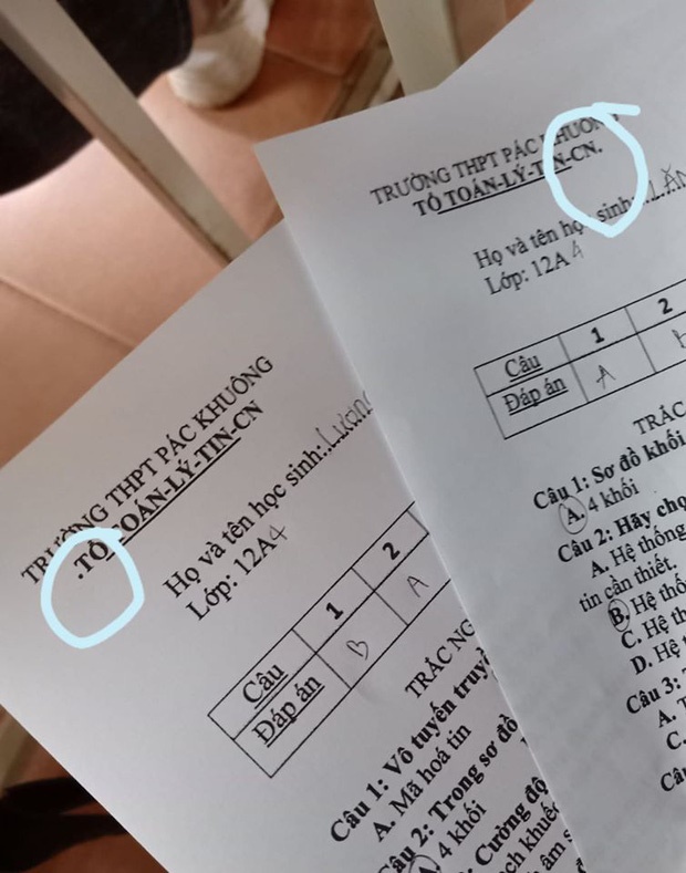 Đứng hình với mã đề thách thức không thể bá hơn của thầy cô, chỉ khác nhau một dấu chấm nhưng nhiều học sinh toang cả bài-1