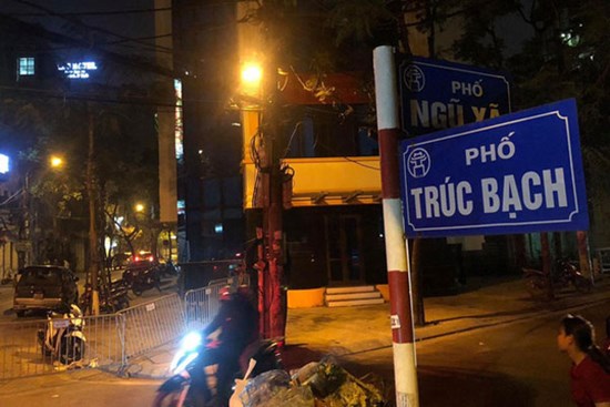 Hà Nội quyết định cách ly toàn bộ hộ dân từ số nhà 125-139 Trúc Bạch