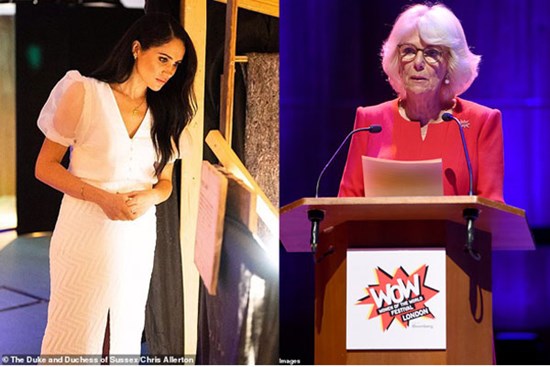 Vừa mới trở về hoàng gia Anh, Meghan Markle đã 