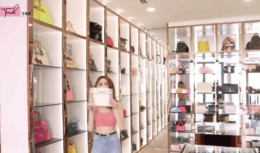 Có cả gia tài túi hiệu vẫn chưa thấy đủ, Ngọc Trinh vẫn phải nuôi heo đất mới có tiền mua túi Hermès hơn 3 tỷ-2