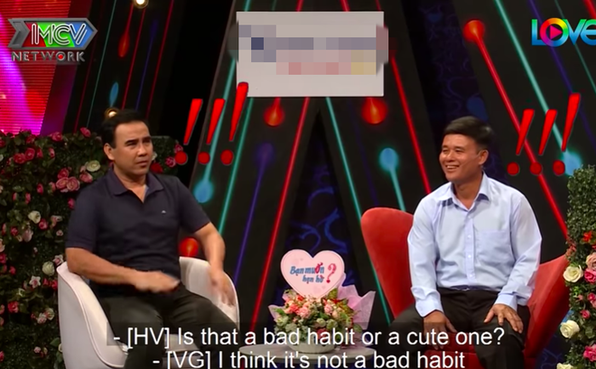 Bạn muốn hẹn hò: Chia sẻ tật xấu, người phụ nữ khiến 2 người đàn ông trên sân khấu lúng túng-1