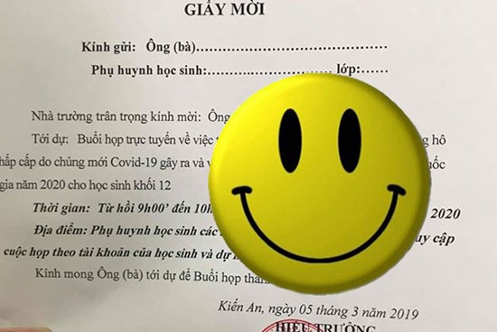 Giấy mời họp phụ huynh lạ nhất từ trước đến nay, nhưng kết quả buổi họp mới khiến mọi người quan tâm