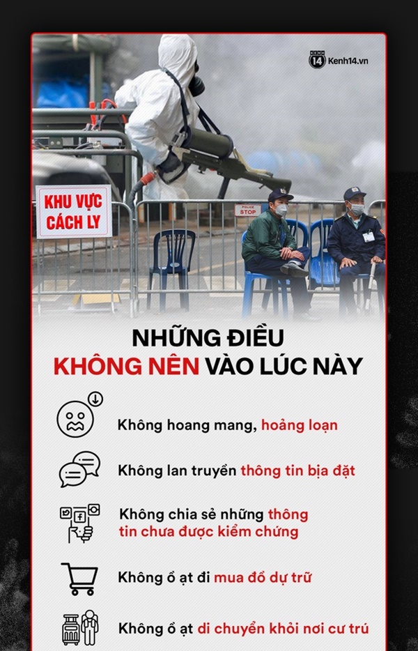 Bộ Y tế khuyến cáo: Những điều nên và không nên khi đứng trước bão dịch Covid-19-1