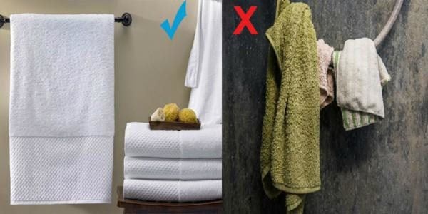 Bath towels quickly become worn out due to this habit-2