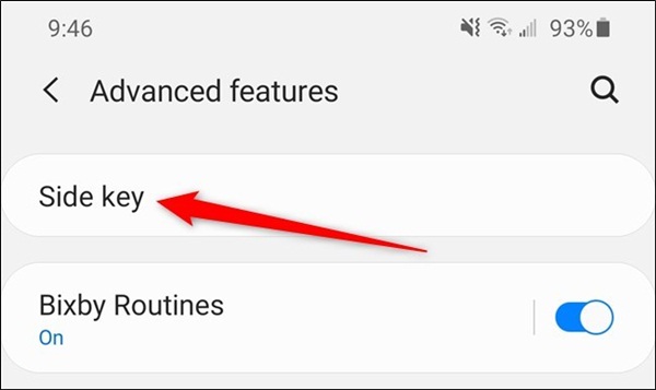 Cách mở nhanh trình đơn tắt nguồn trên Galaxy S20-4