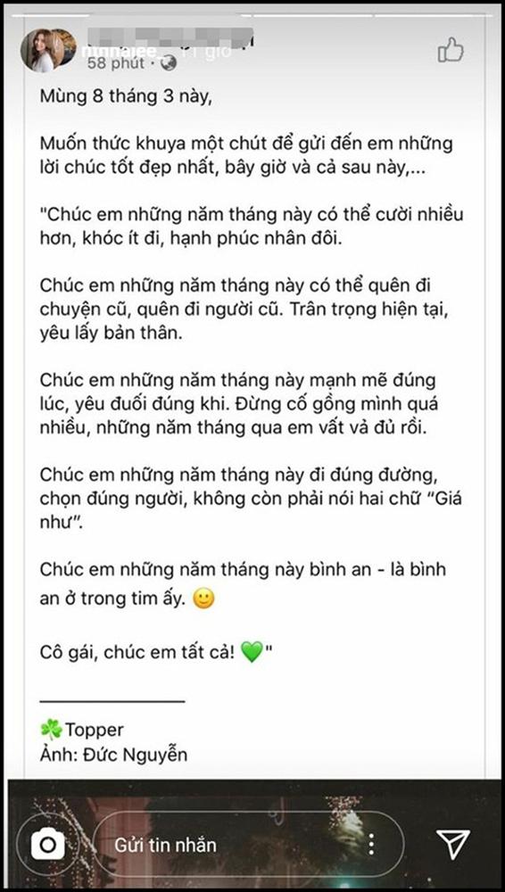 Quang Hải công khai gửi lời chúc 8/3 đến Nhật Lê trên mạng lại còn tặng thêm 1 trái tim-2