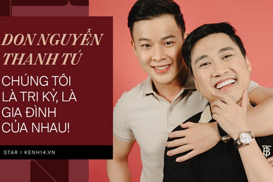 Don Nguyễn và bạn trai 8 năm tâm sự: