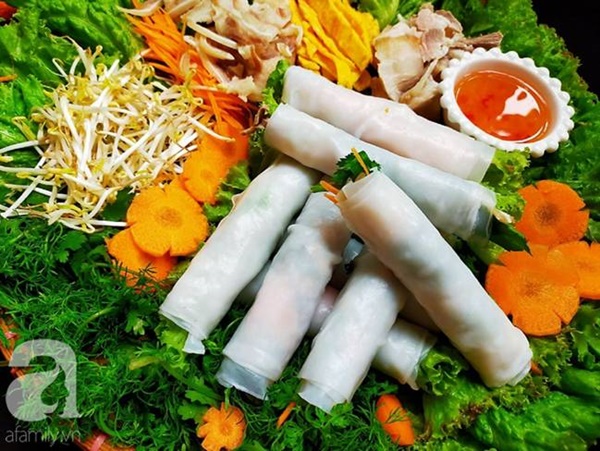 Bớt ra ngoài ăn trưa, cả phòng đặt hàng tôi làm phở cuốn mang đi làm ăn ngon, đủ chất-5