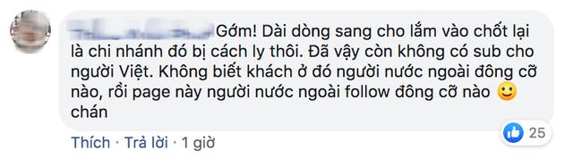 Làm ăn ở Việt Nam nhưng đăng tin về Covid-19 bằng tiếng Anh, 1 thương hiệu đồ ăn nhanh khiến dân mạng bức xúc-2